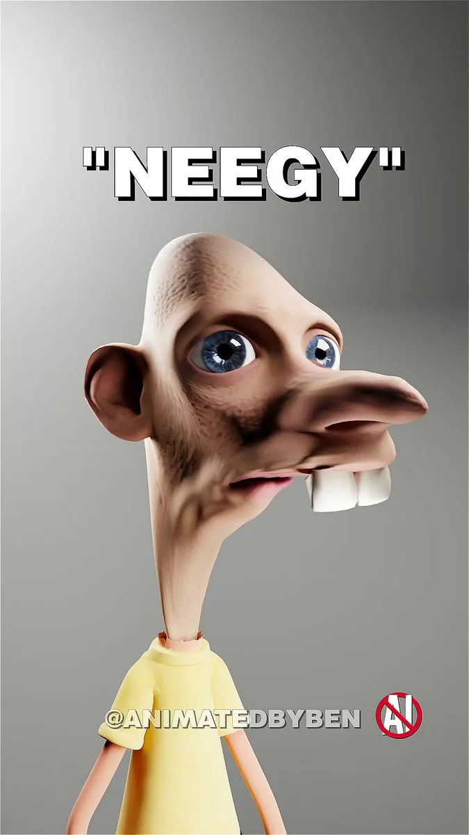 Authentic portrait NEEGY social image